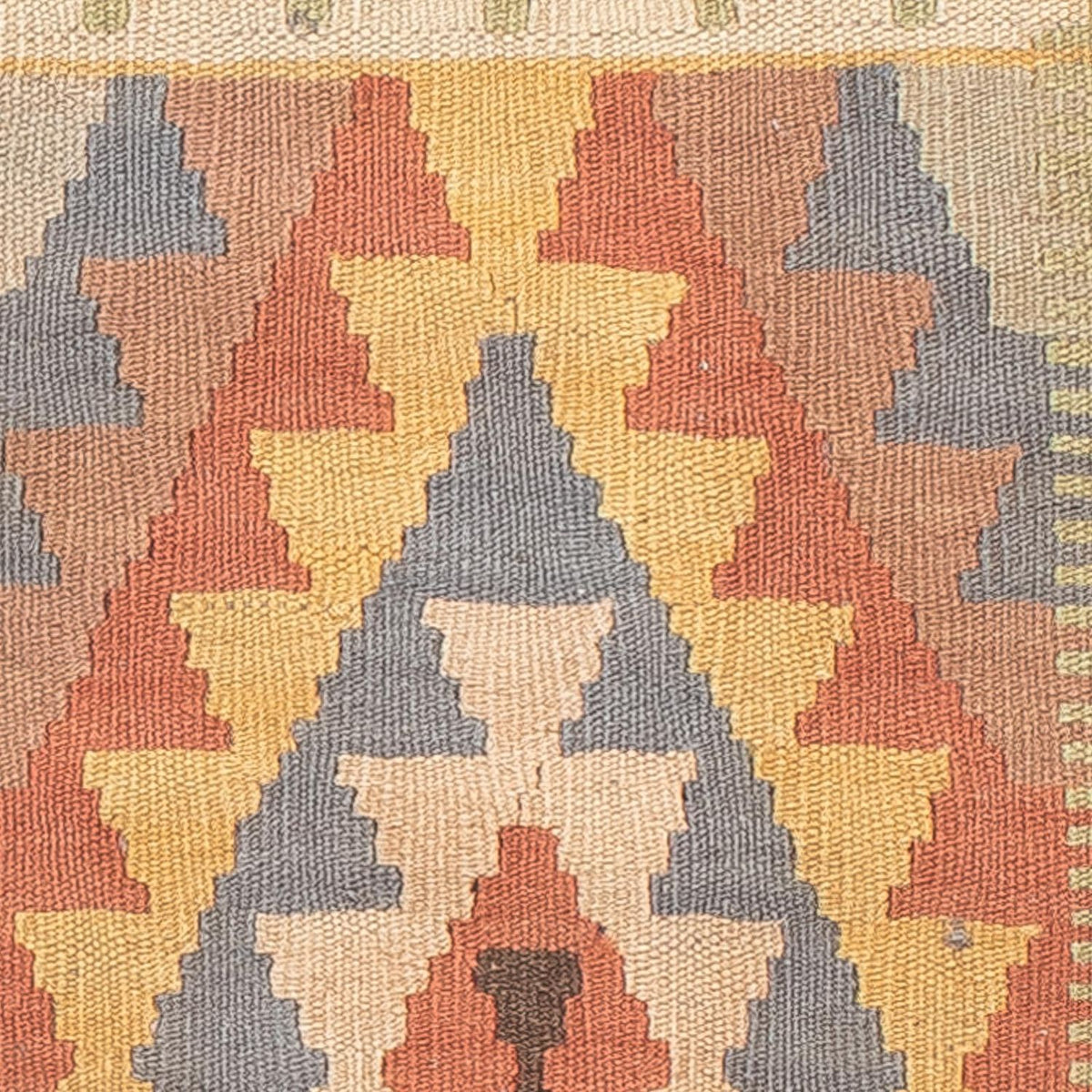 Tappeto corsia Tappeto Kelim - Splash - 194 x 48 cm - multicolore