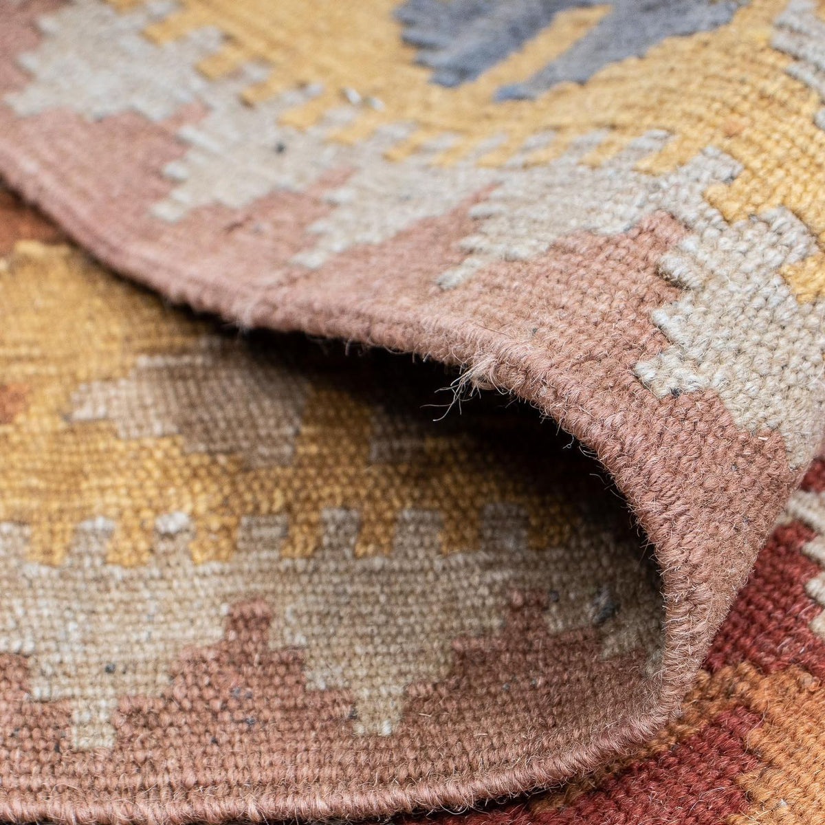 Tappeto corsia Tappeto Kelim - Splash - 197 x 62 cm - multicolore