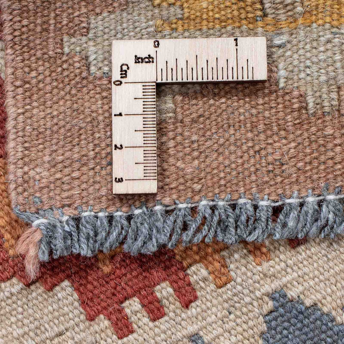 Tappeto corsia Tappeto Kelim - Splash - 197 x 62 cm - multicolore