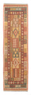 Tappeto corsia Tappeto Kelim - Splash - 321 x 91 cm - multicolore