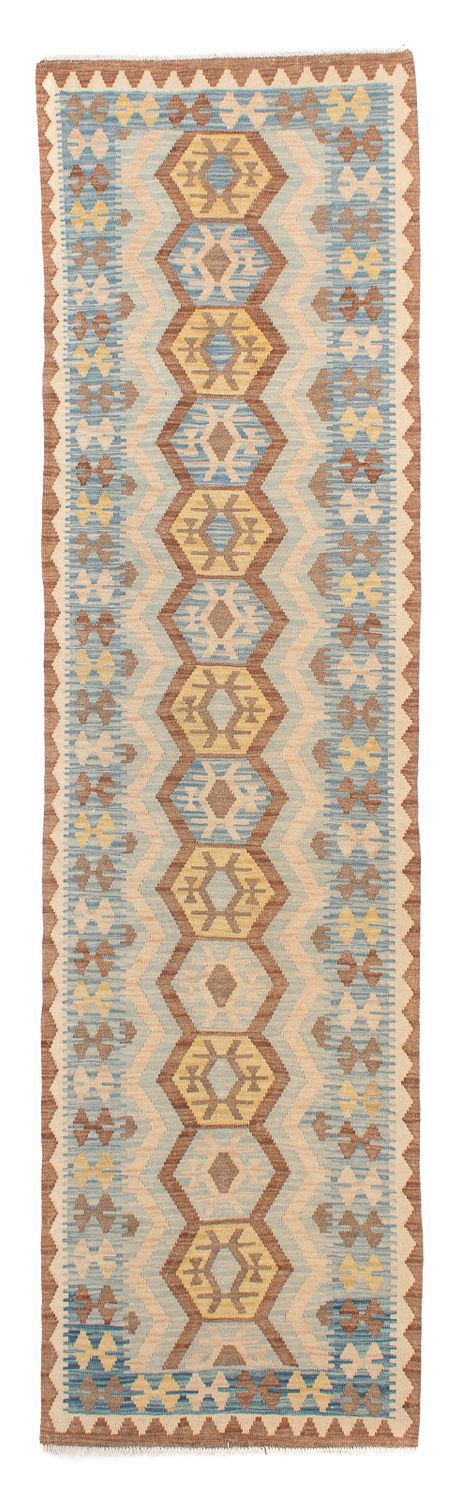 Tappeto corsia Tappeto Kelim - Splash - 302 x 80 cm - multicolore
