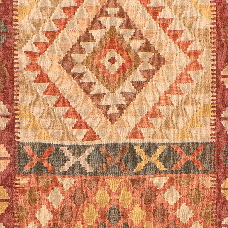 Tappeto corsia Tappeto Kelim - Splash - 397 x 95 cm - multicolore