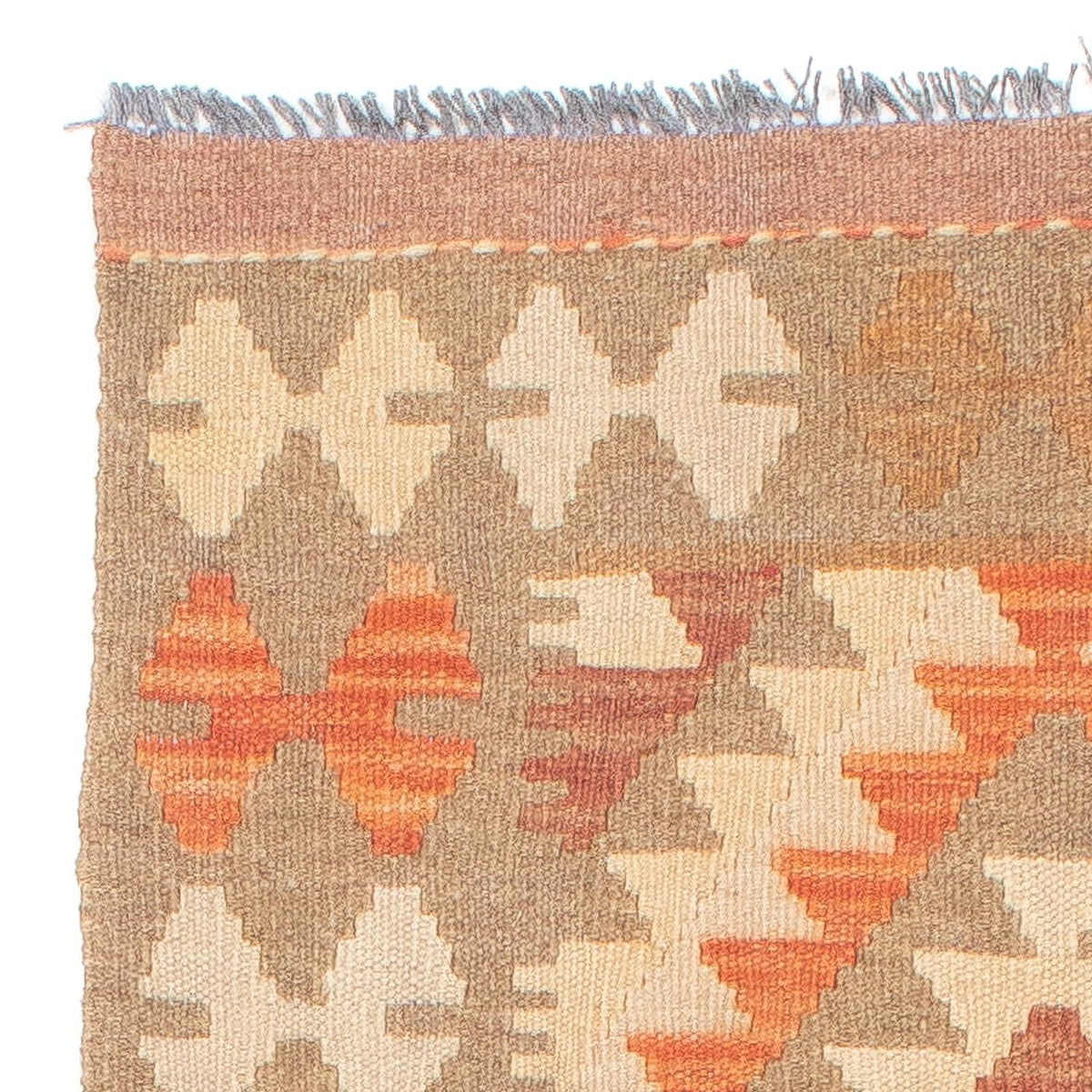 Tappeto corsia Tappeto Kelim - Splash - 192 x 56 cm - multicolore