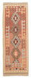 Tappeto corsia Tappeto Kelim - Splash - 202 x 67 cm - rosso chiaro