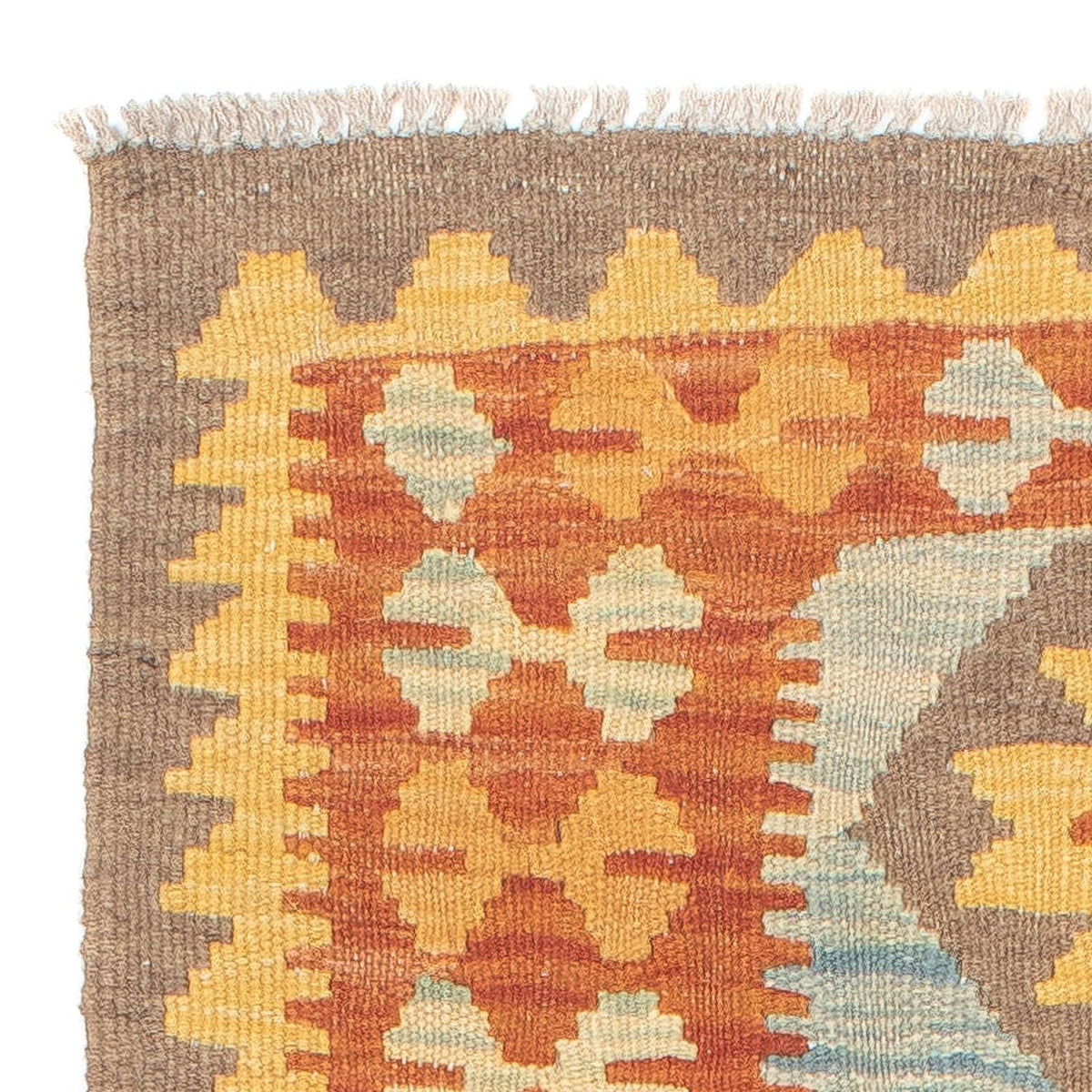 Tappeto corsia Tappeto Kelim - Splash - 191 x 65 cm - multicolore