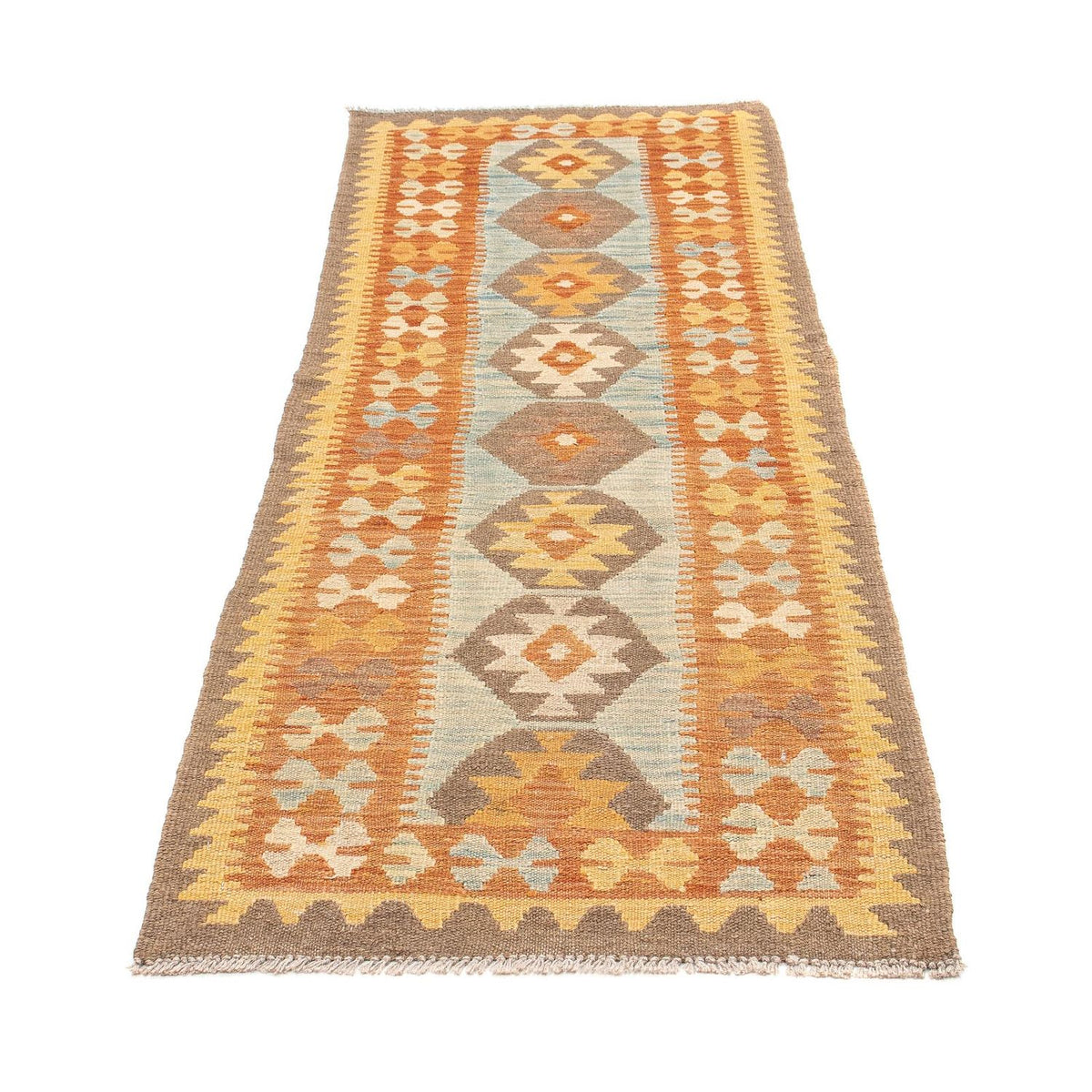 Tappeto corsia Tappeto Kelim - Splash - 191 x 65 cm - multicolore