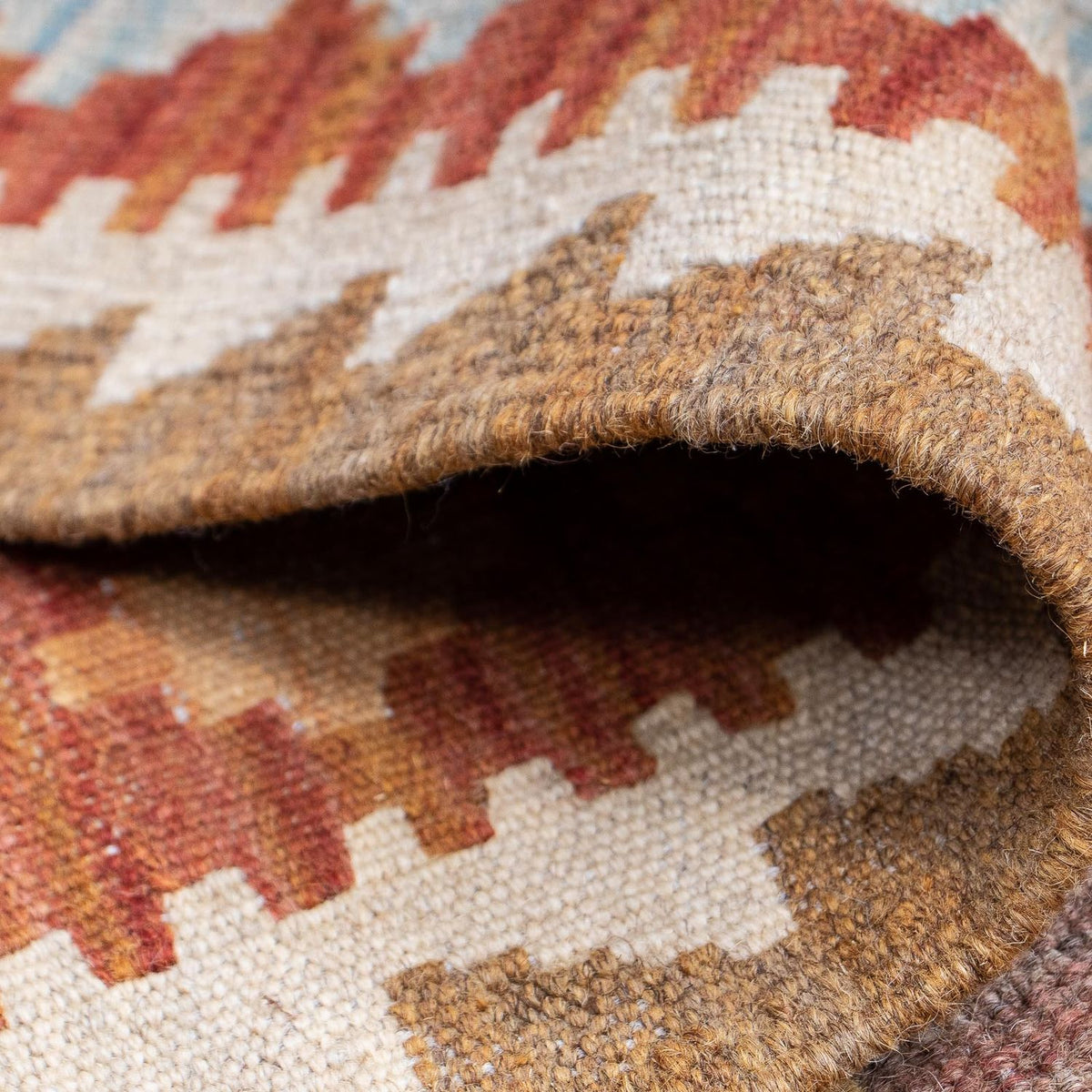 Tappeto corsia Tappeto Kelim - Splash - 189 x 69 cm - multicolore