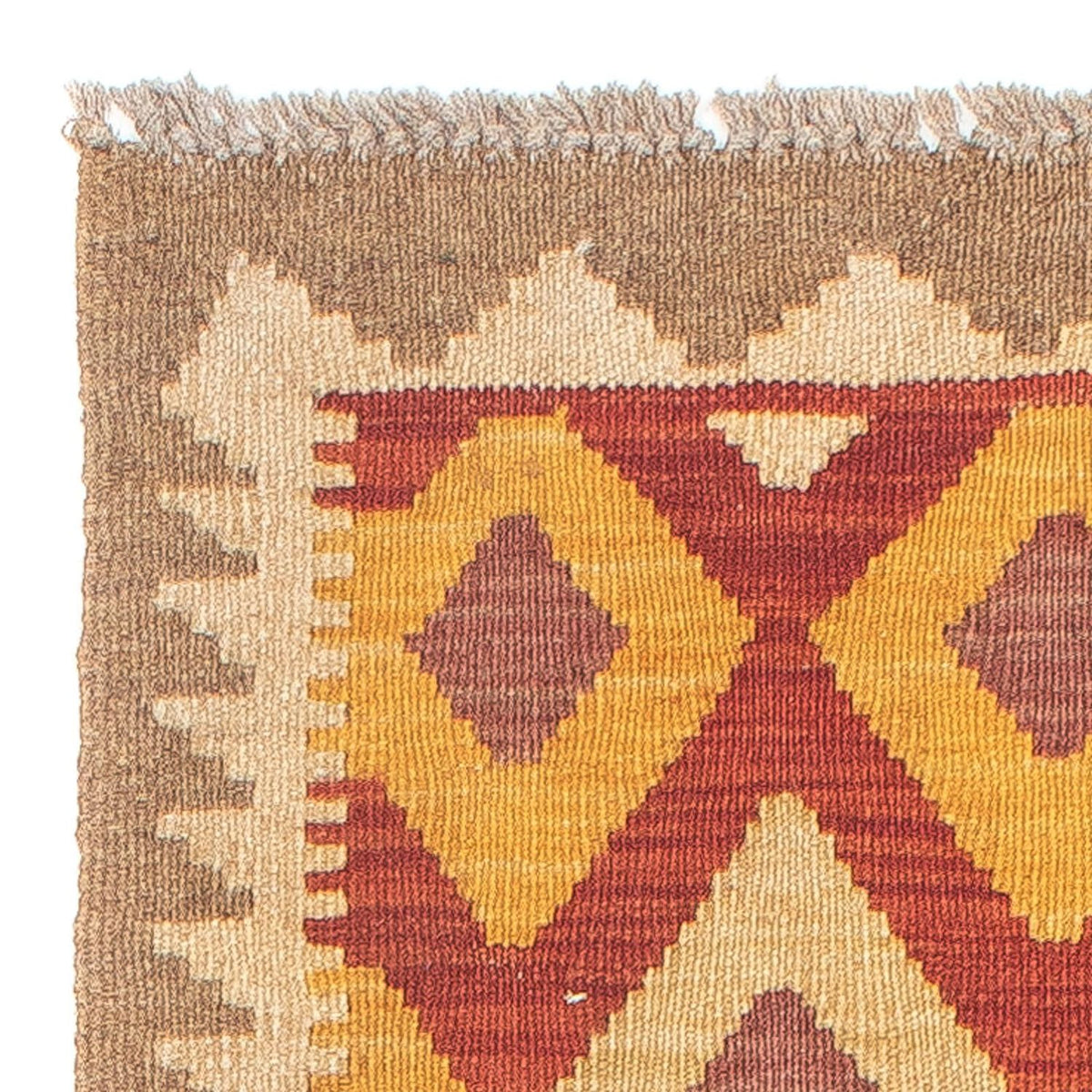 Tappeto corsia Tappeto Kelim - Splash - 192 x 49 cm - multicolore