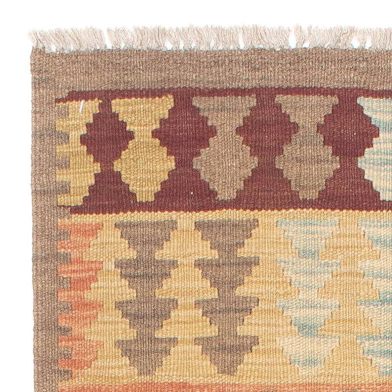 Tappeto corsia Tappeto Kelim - Splash - 200 x 62 cm - multicolore