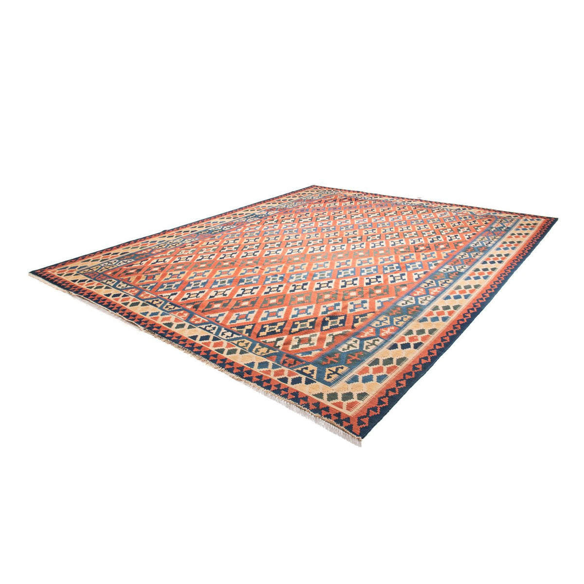 Tappeto Kelim - Orientale - 388 x 308 cm - multicolore