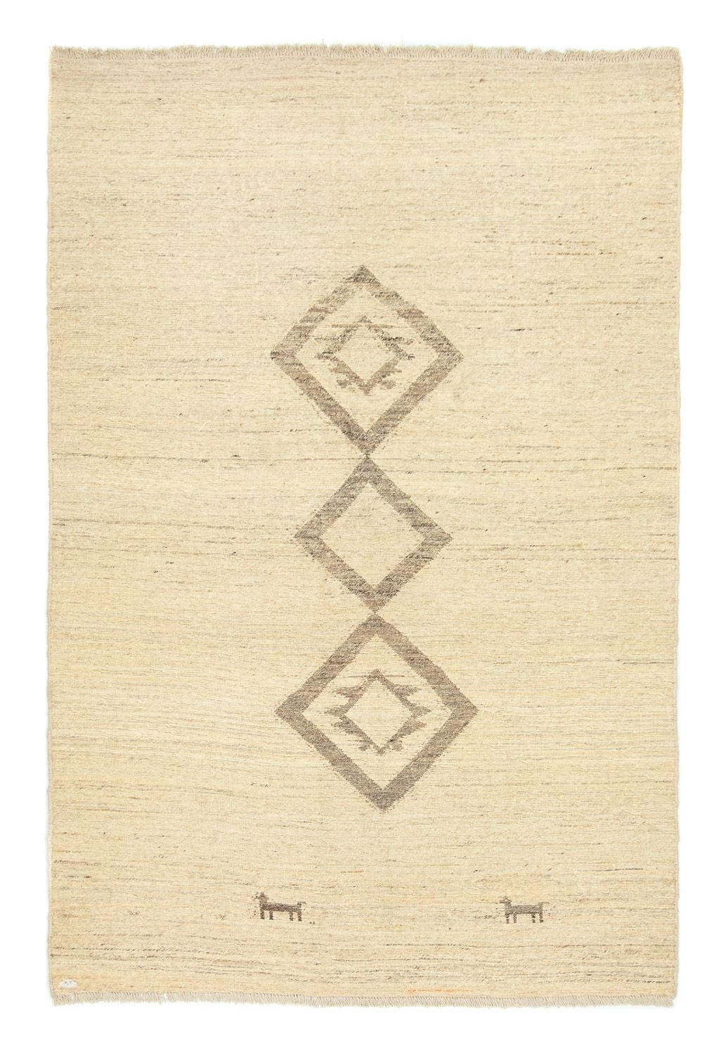 Tappeto Gabbeh - Persero - 205 x 138 cm - beige