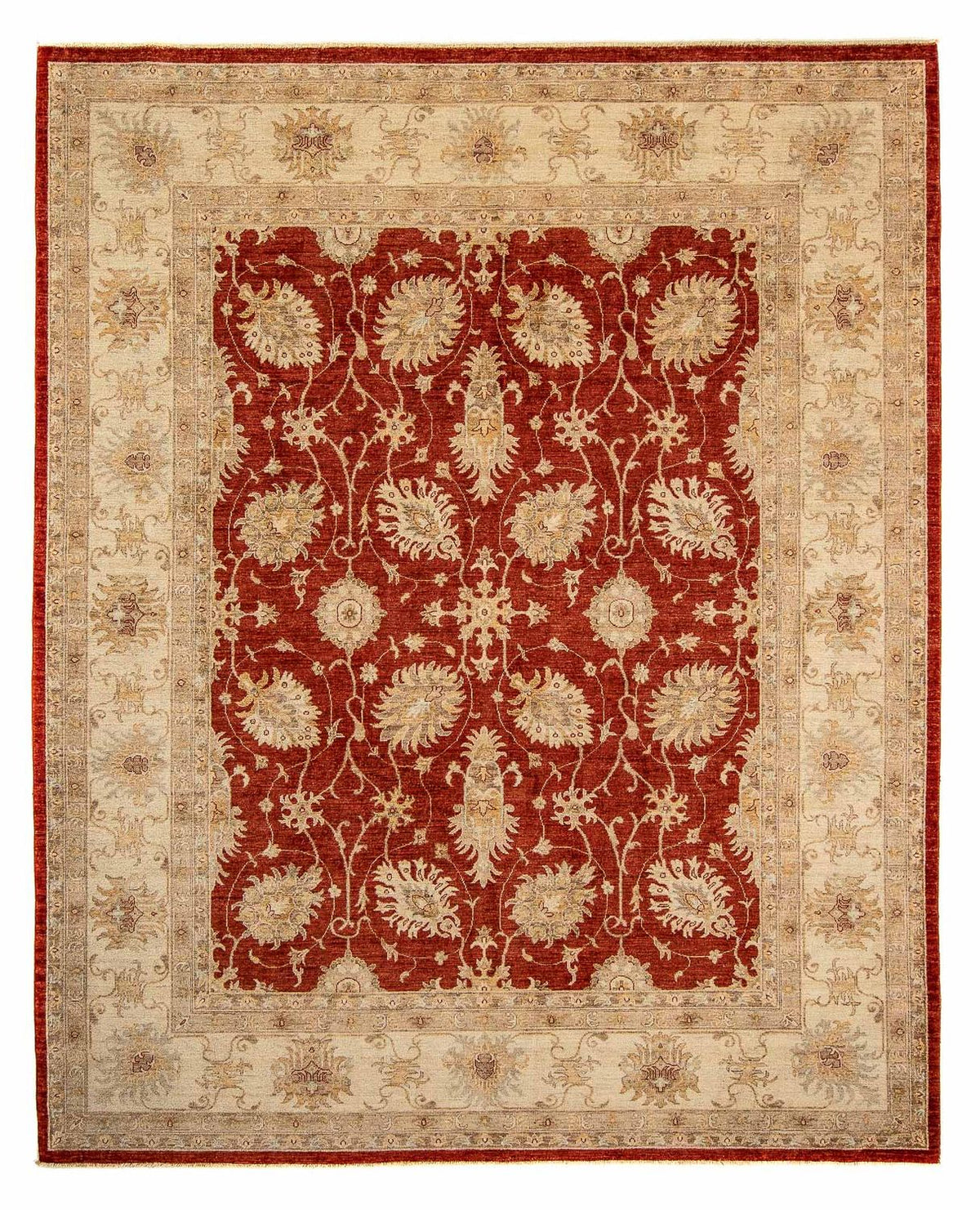 Tappeto Ziegler - 295 x 249 cm - rosso scuro