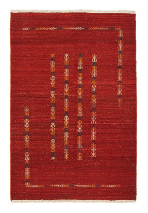 Tappeto Gabbeh - Persero - 177 x 115 cm - rosso