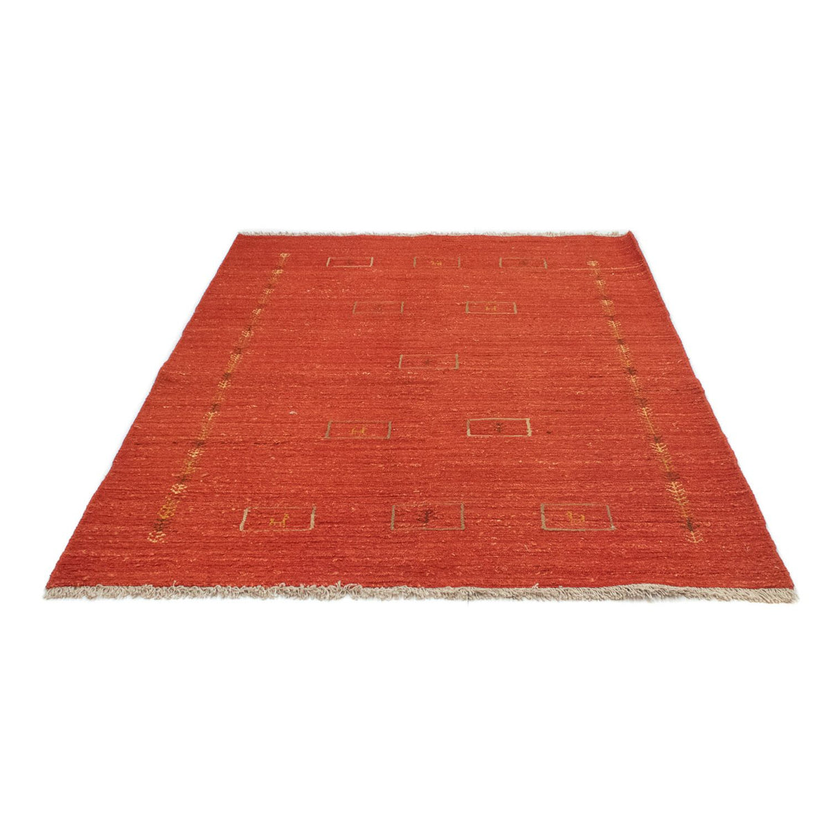 Tappeto Gabbeh - Persero - 198 x 143 cm - rosso