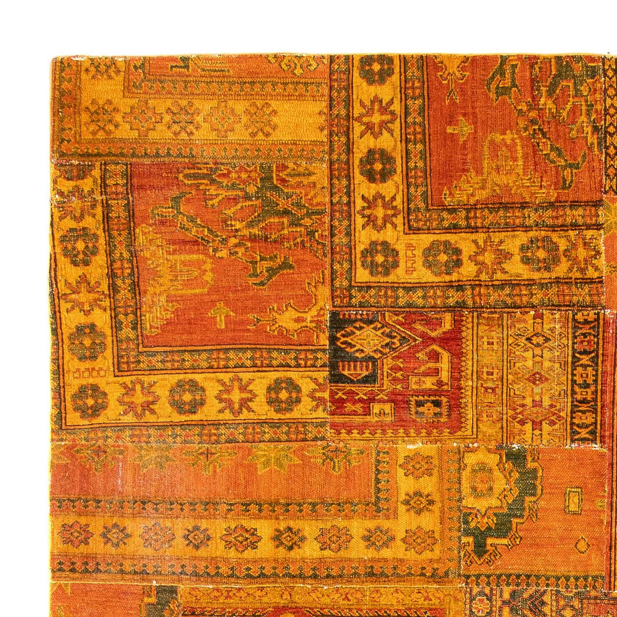 Tappeto Patchwork - 295 x 239 cm - marrone