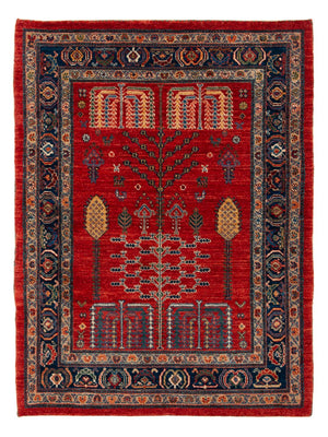 Tappeto Gabbeh - Kashkuli Persero - 120 x 85 cm - rosso