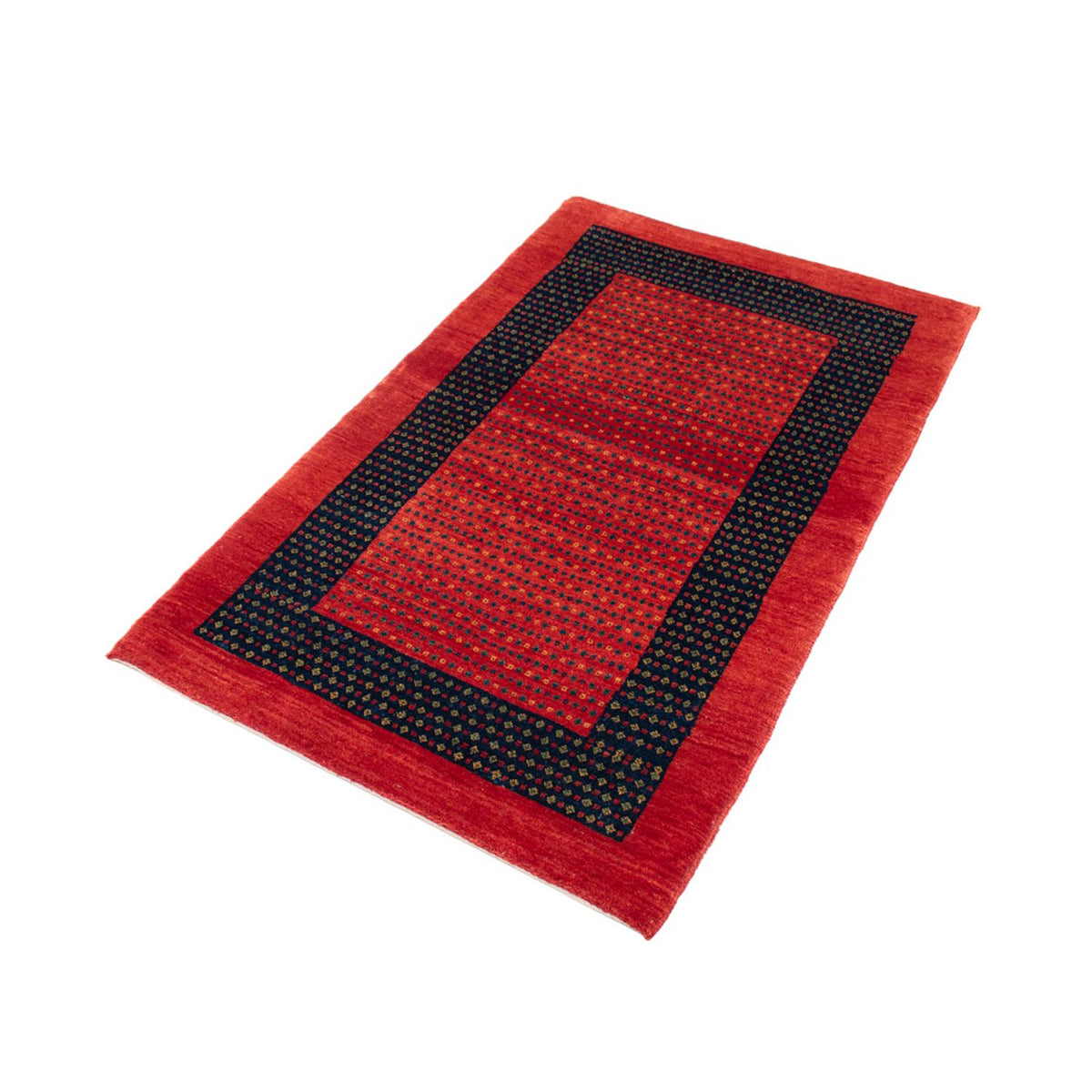 Tappeto Gabbeh - Loribaft Persero - 136 x 82 cm - rosso