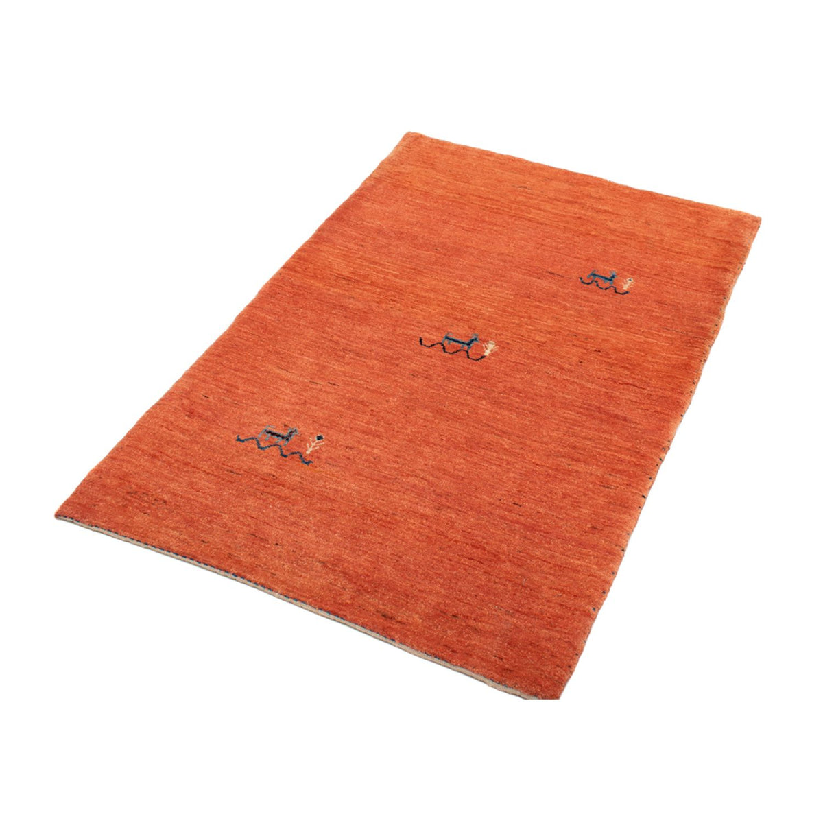 Tappeto Gabbeh - Loribaft Persero - 130 x 80 cm - rosso chiaro