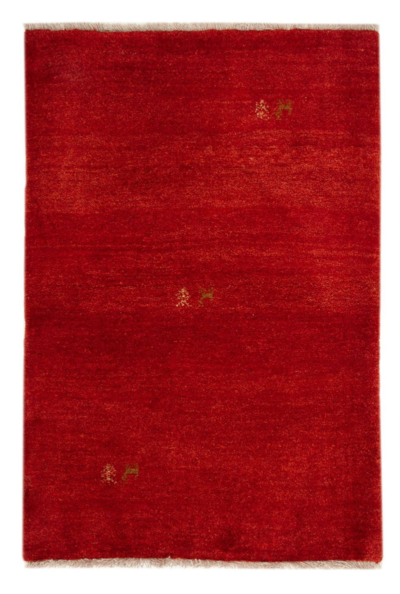 Tappeto Gabbeh - Loribaft Persero - 125 x 82 cm - rosso