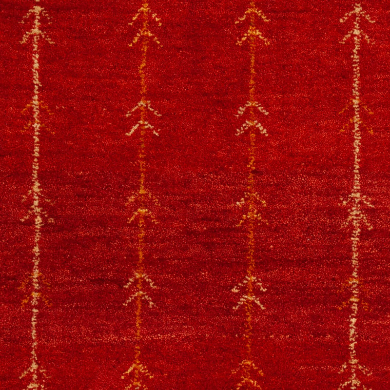 Tappeto Gabbeh - Loribaft Persero - 133 x 84 cm - rosso