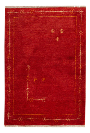 Tappeto Gabbeh - Loribaft Persero - 126 x 85 cm - rosso