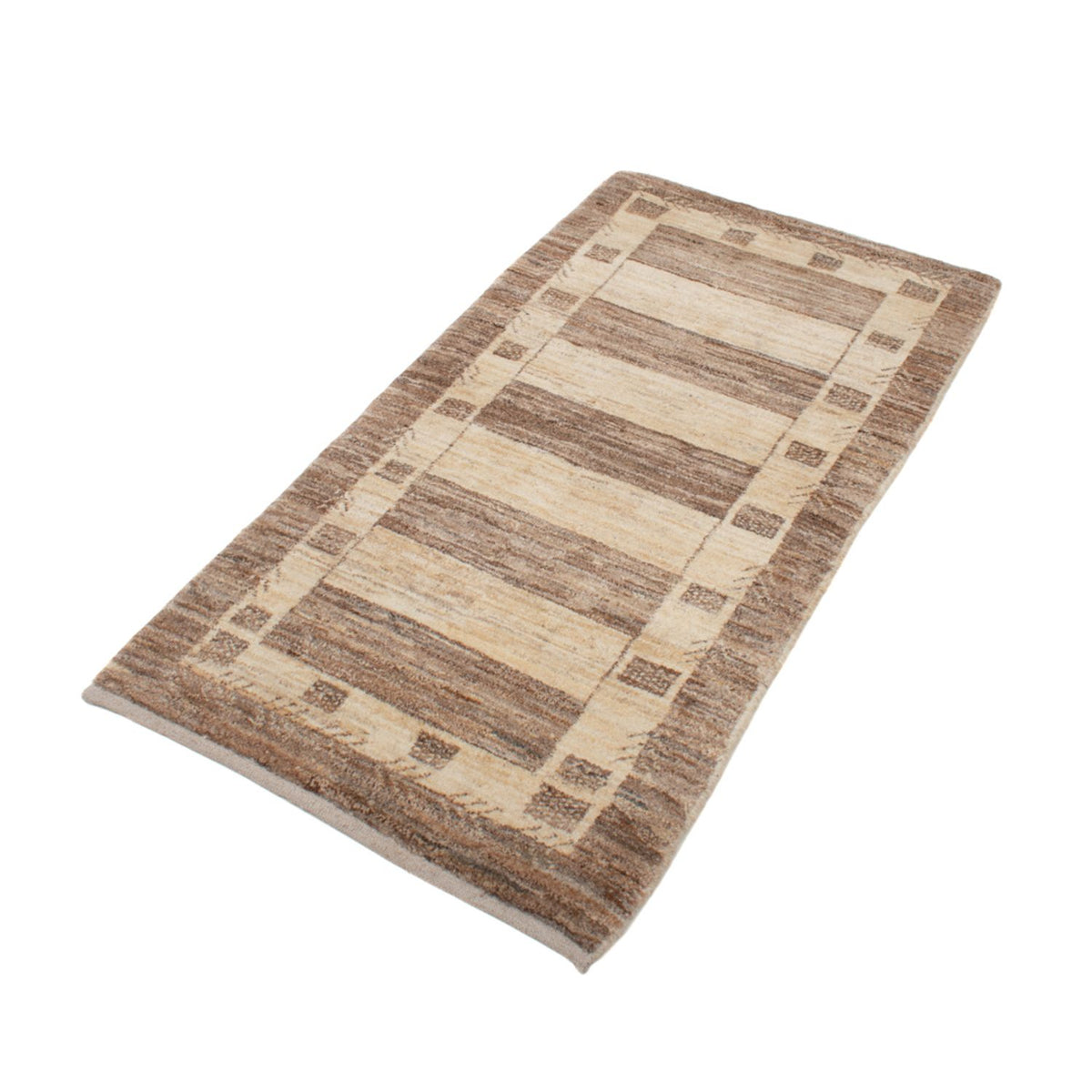 Tappeto Gabbeh - Loribaft Persero - 137 x 72 cm - beige