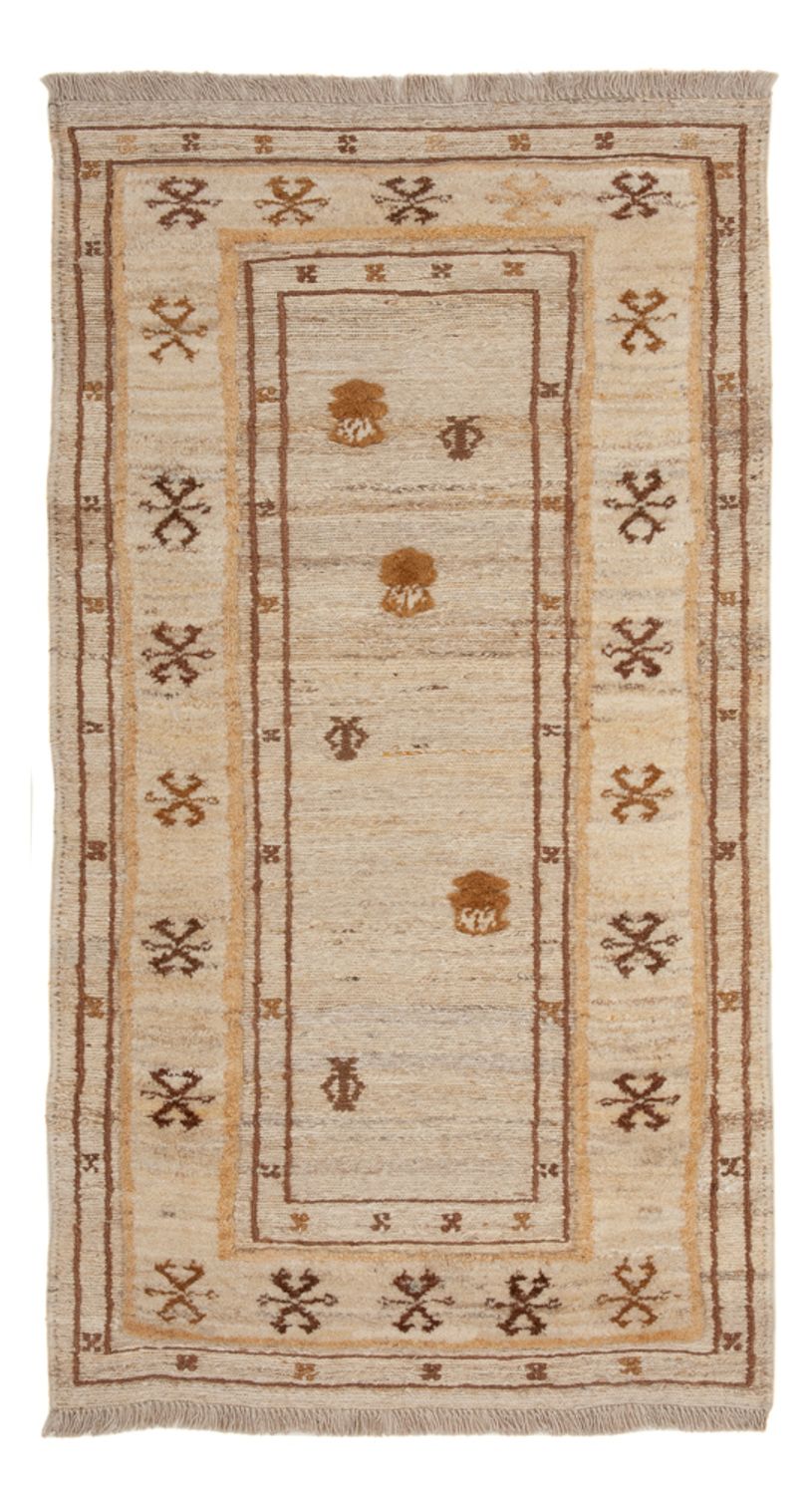 Tappeto Gabbeh - Persero - 142 x 73 cm - beige