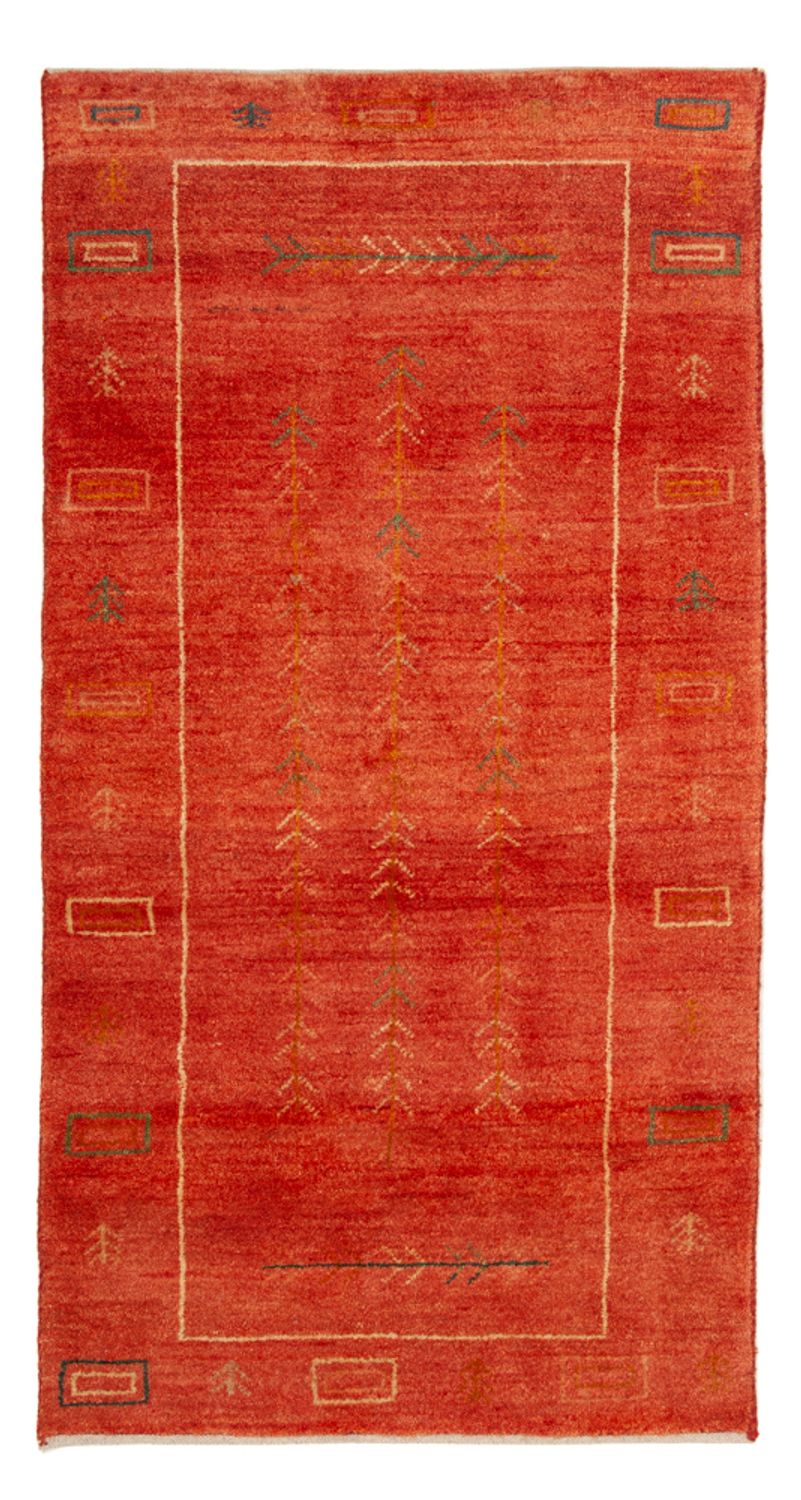 Tappeto Gabbeh - Loribaft Persero - 146 x 68 cm - rosso chiaro