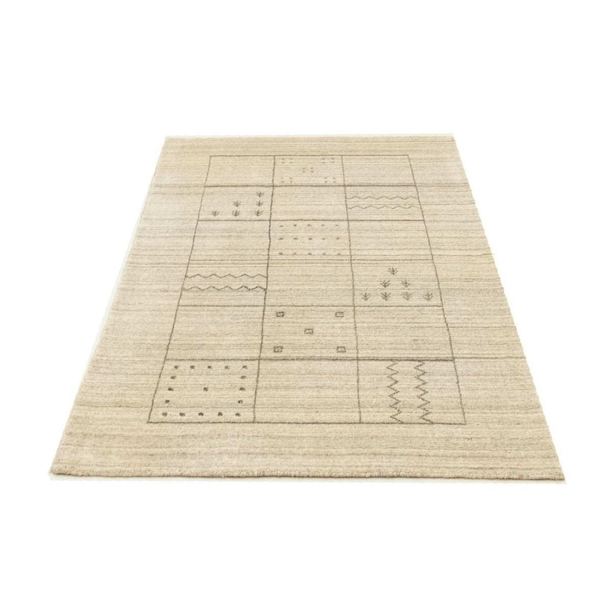 Tappeto vintage - 160 x 90 cm - beige