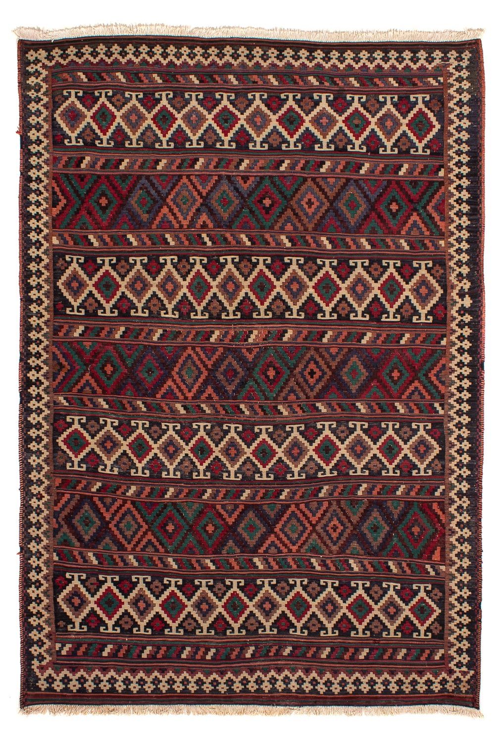 Tappeto Kelim - Orientale - 244 x 172 cm - multicolore