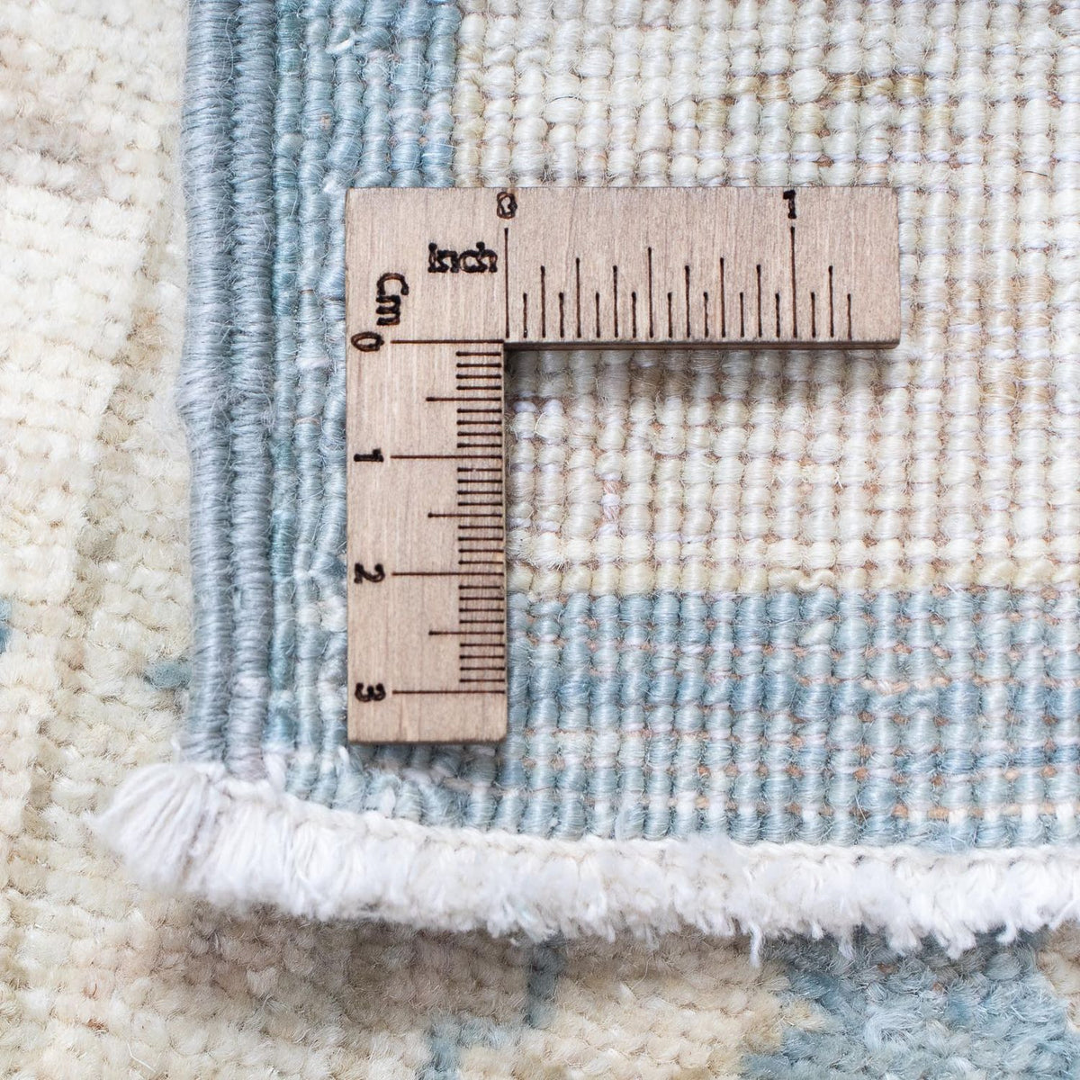 Tappeto corsia Tappeto Ziegler - 296 x 82 cm - blu chiaro