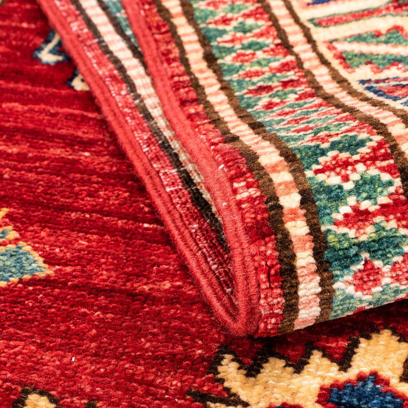 Tappeto corsia Tappeto Ziegler - Kazak - 232 x 78 cm - rosso