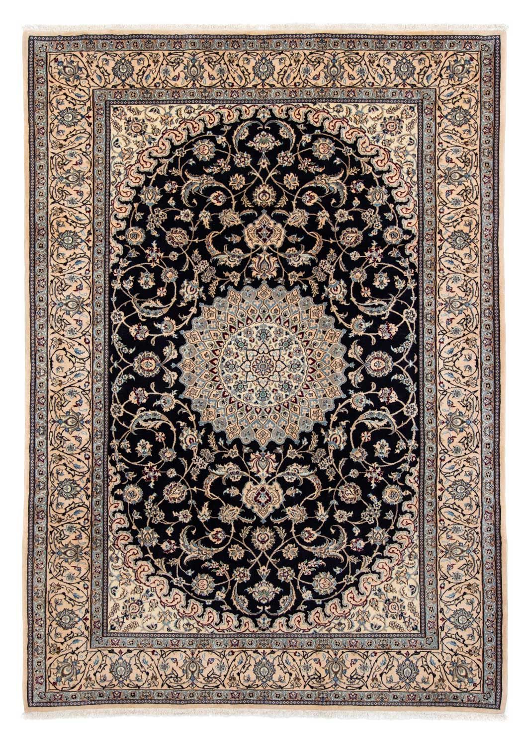Tappeto Persero - Nain - 290 x 204 cm - nero