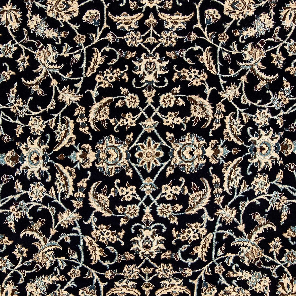 Tappeto Persero - Nain - 280 x 199 cm - blu scuro