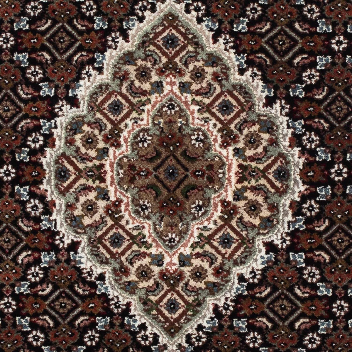 Tappeto Persero - Tabriz - 141 x 73 cm - blu scuro