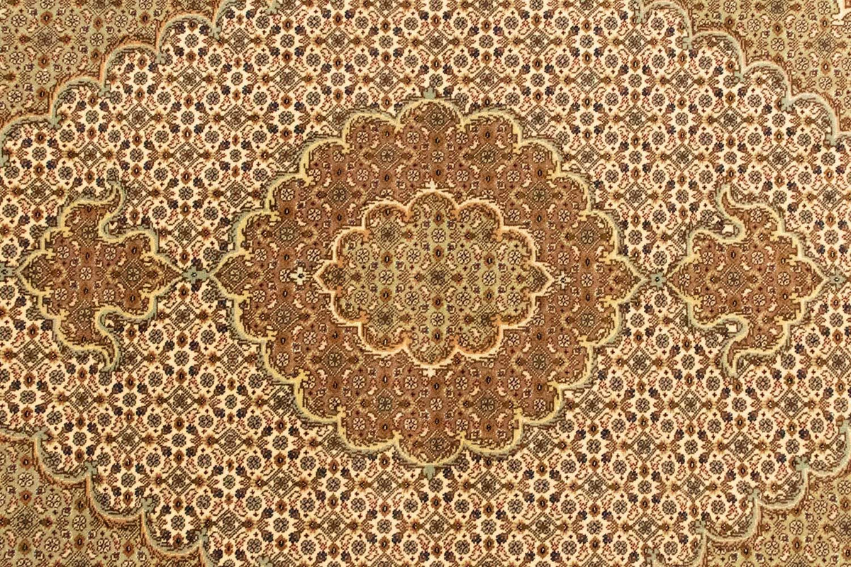 Tappeto Persero - Tabriz - 145 x 106 cm - beige