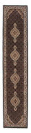 Tappeto corsia Tappeto Persero - Tabriz - 401 x 82 cm - blu scuro