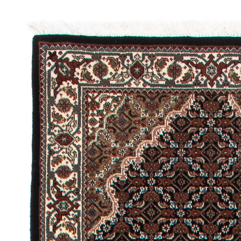 Tappeto corsia Tappeto Persero - Tabriz - 401 x 82 cm - blu scuro