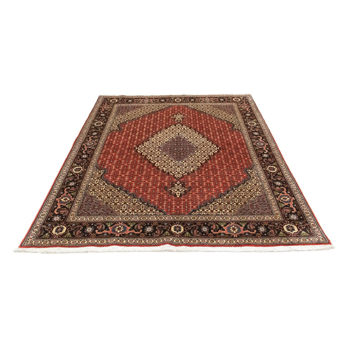 Tappeto Persero - Tabriz - 208 x 146 cm - rosso chiaro