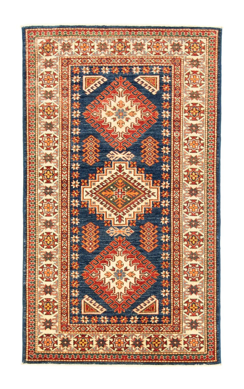 Tappeto Ziegler - Kazak - 156 x 90 cm - blu scuro