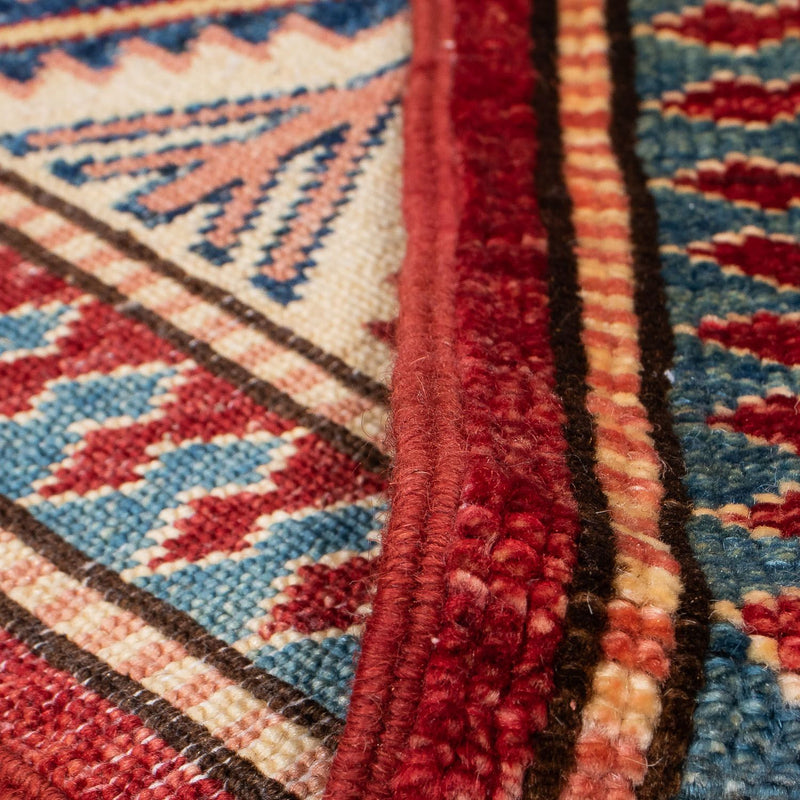Tappeto corsia Tappeto Ziegler - Kazak - 327 x 79 cm - rosso scuro