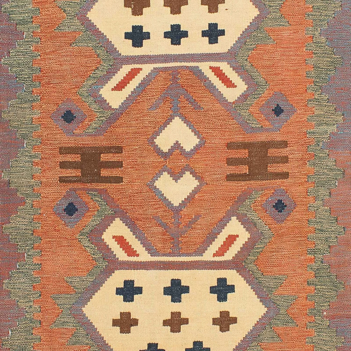 Tappeto Kelim - Orientale - 205 x 144 cm - multicolore
