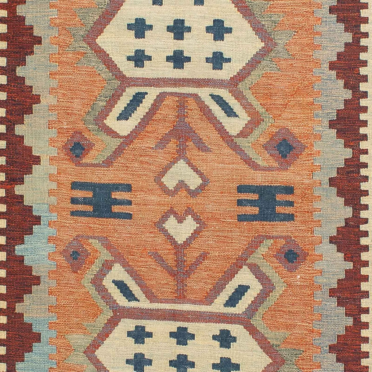 Tappeto Kelim - Orientale - 208 x 143 cm - multicolore