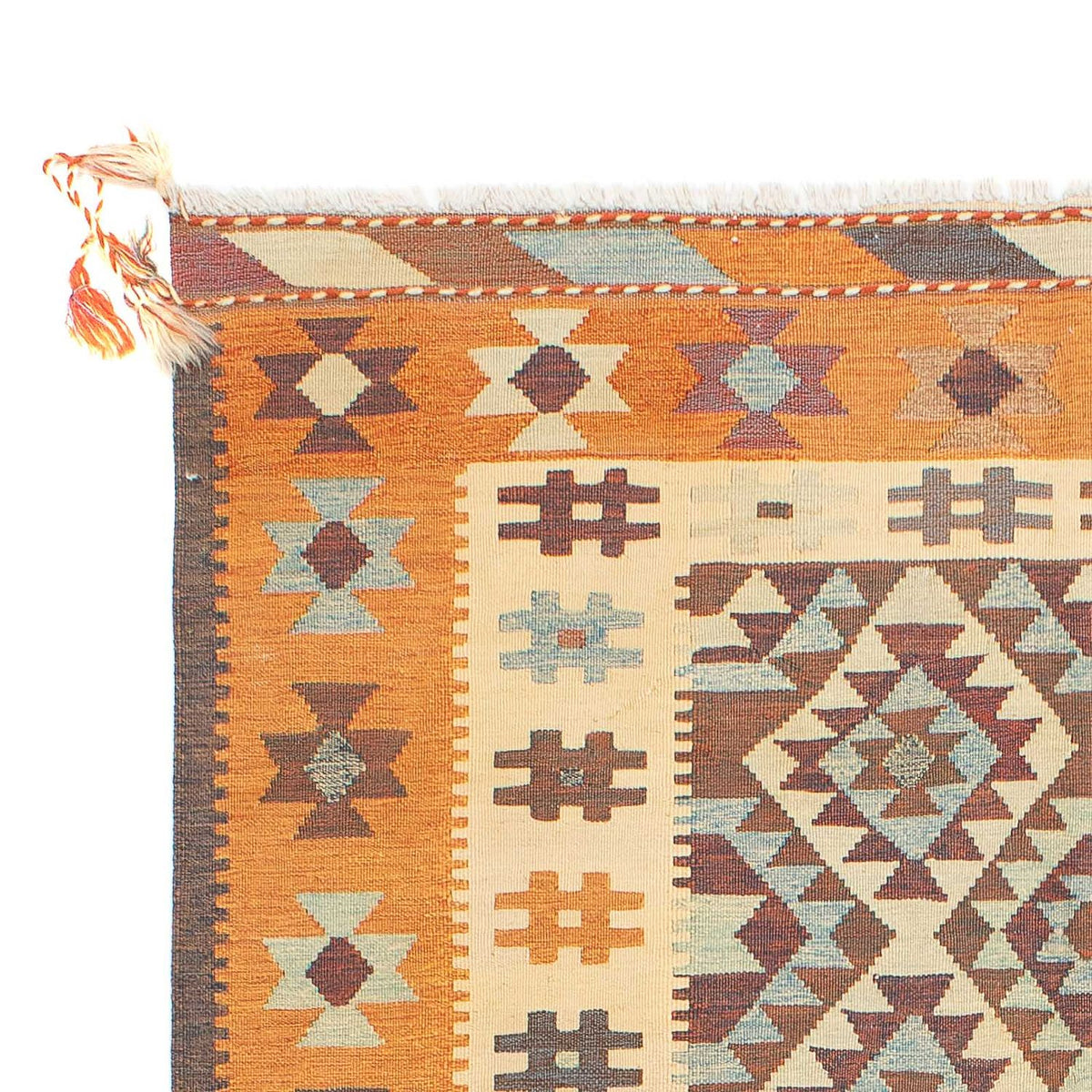 Tappeto Kelim - Orientale - 202 x 140 cm - multicolore