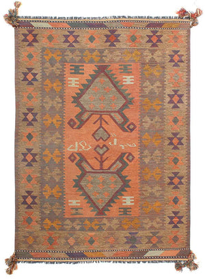 Tappeto Kelim - Orientale - 211 x 148 cm - multicolore