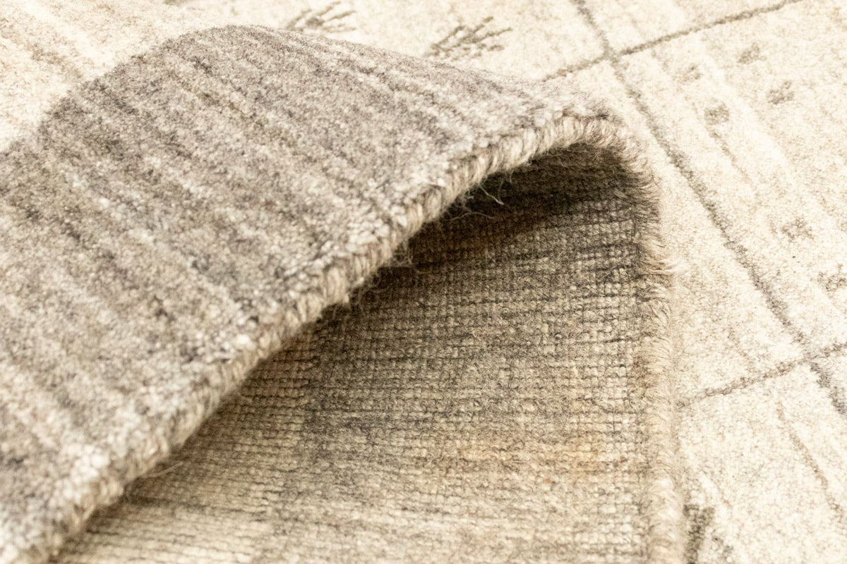 Tappeto vintage - 140 x 70 cm - argento