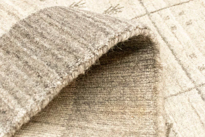 Tappeto vintage - 140 x 70 cm - argento