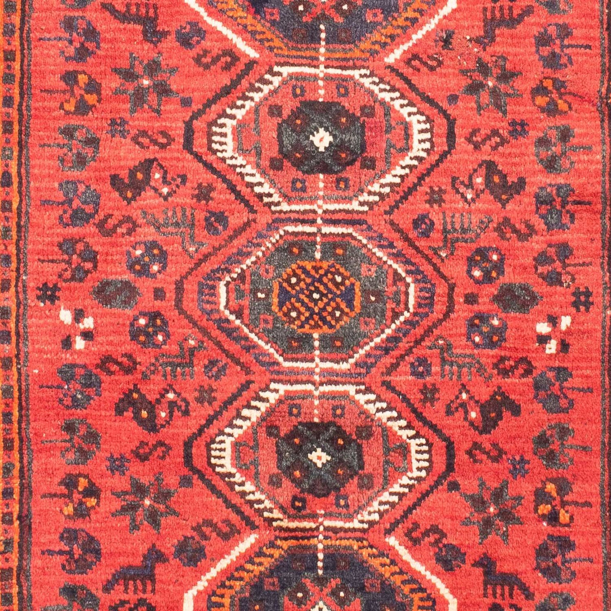 Tappeto Persero - Nomade - 155 x 116 cm - rosso scuro