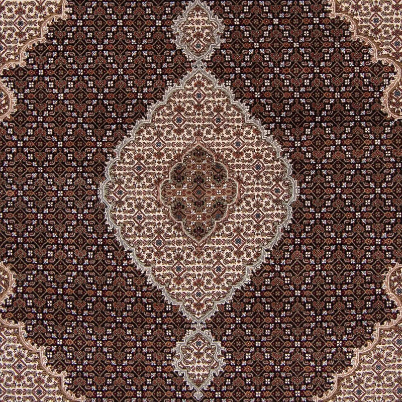 Tappeto Persero - Tabriz - 253 x 199 cm - blu scuro