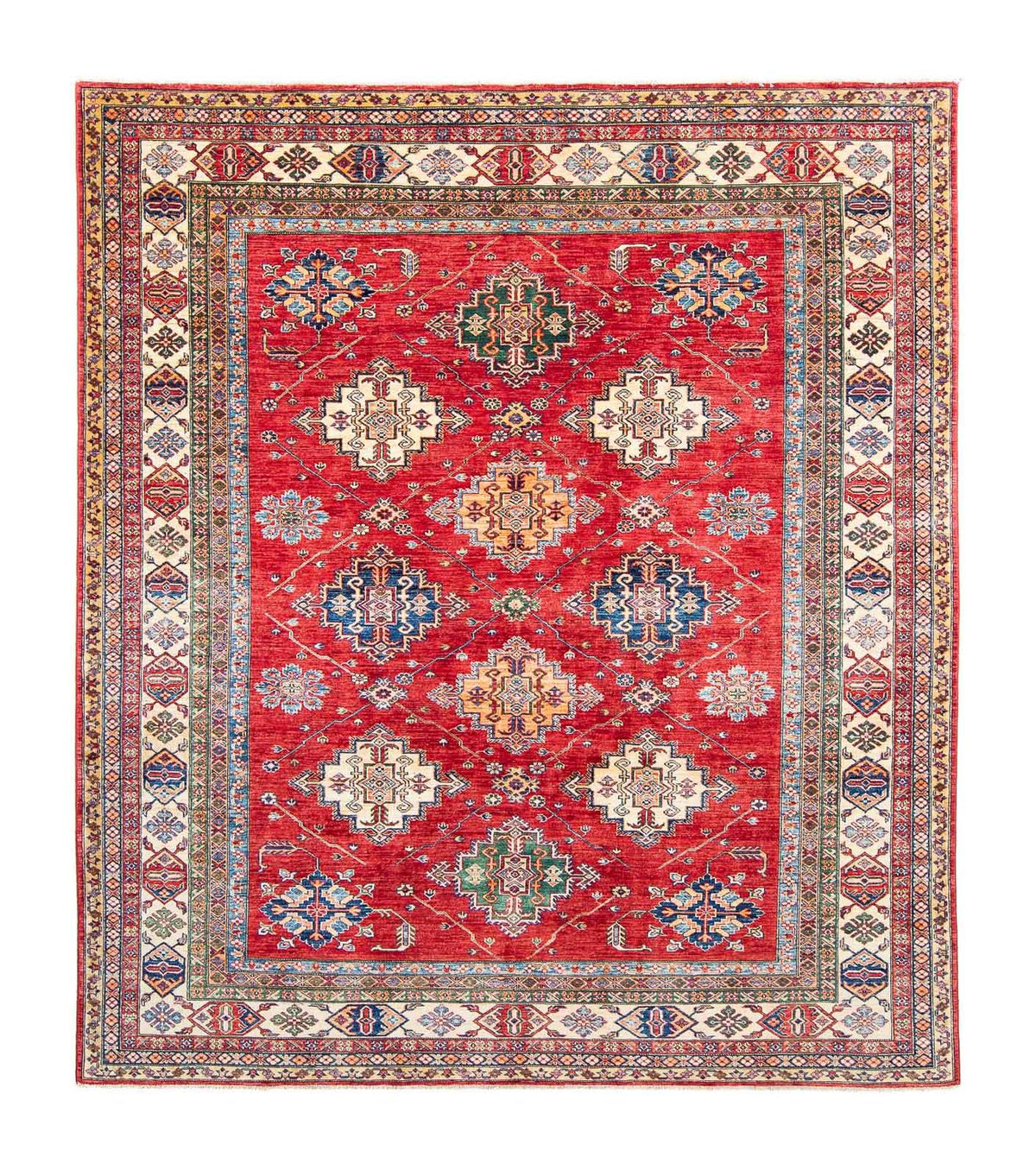 Tappeto Ziegler - Kazak - 280 x 241 cm - rosso